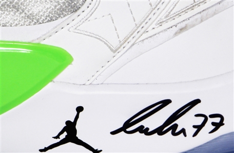 2022-23 Luka Doncic Game-Used & Signed Jordan Luka 2 Shoes