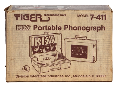 KISS Original 1978 Toy Record Player in Original Box!