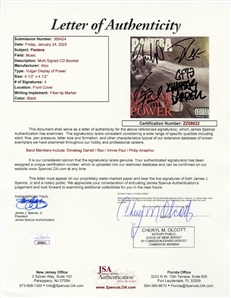 Pantera Signed Vulgar Display Of Power CD Cover with Full Dimebag Darrell Signature (JSA)