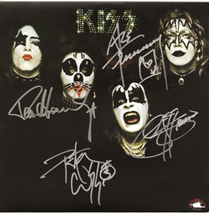 KISS Signed Debut Album