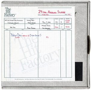 1999 Wyclef Jean & Bono "New Day" Original 2" Master Reel (The Hit Factory Collection)