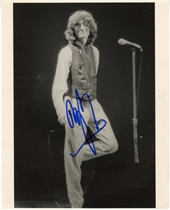 Jimmy Page Signed Photograph (REAL)