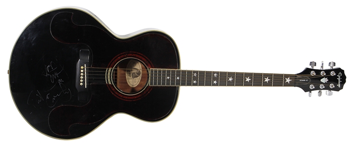 Everly Brothers Signed Epiphone Everly Model Acoustic Guitar (REAL)