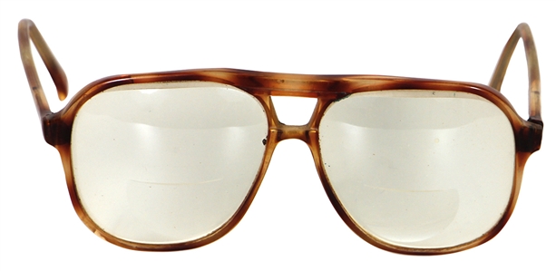 Bo Diddley Personally Owned Stage Worn Iconic "Coke Bottle" Glasses