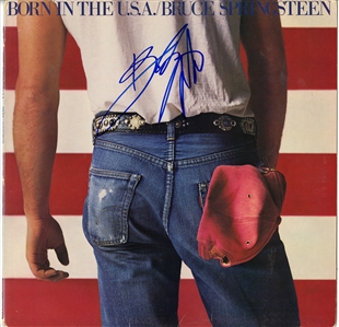 Bruce Springsteen Signed "Born In The U.S.A." Album (Beckett & REAL)