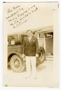 Babe Ruth Original Snapshot