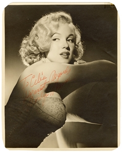 Marilyn Monroe Signed Vintage Photograph