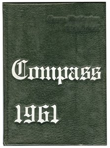 The Doors Jim Morrison Original 1961 Senior Year High School Yearbook