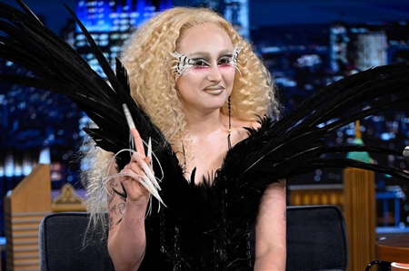 BLACKPINK LISA “Born Again Music Video & Photoshoot Worn Custom Feather Couture Outfit - Also Worn by Chappell Roan For “Jimmy Fallon Appearance (SIA Photo-Matched & RGU Photo-Matched)