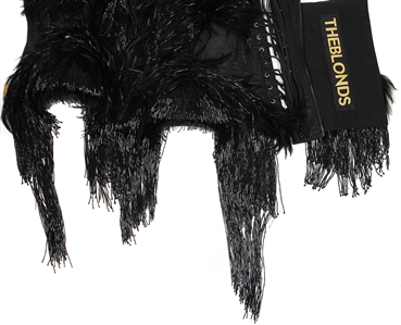BLACKPINK LISA “Born Again Music Video & Photoshoot Worn Custom Feather Couture Outfit - Also Worn by Chappell Roan For “Jimmy Fallon Appearance (SIA Photo-Matched & RGU Photo-Matched)