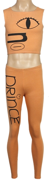 Prince 1988 “Lovesexy" Stage Worn Peach Outfit