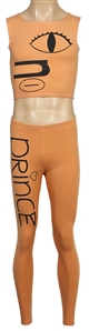 Prince 1988 “Lovesexy" Stage Worn Peach Outfit