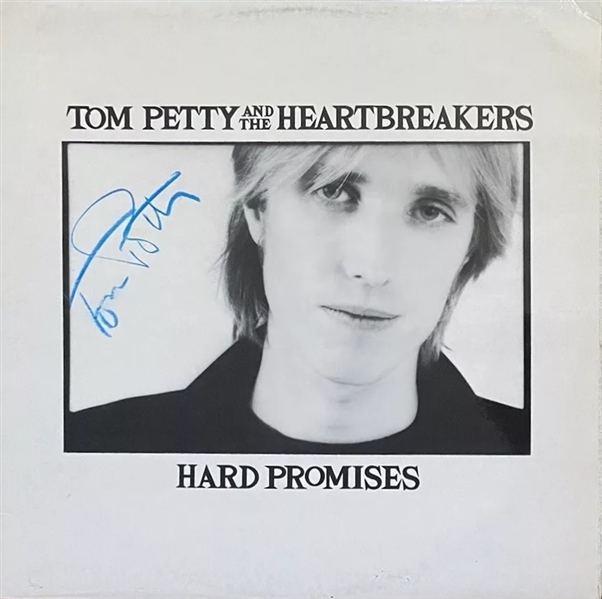 Tom Petty Signed “Hard Promises" Album (REAL)