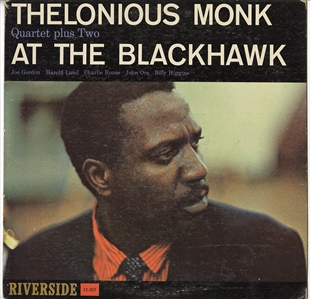 Thelonious Monk Quartet Plus Two - At The Blackhawk Signed Album (JSA)