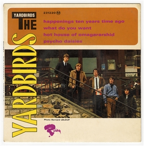 The Yardbirds Signed “Happenings Ten Years Time Ago Record (REAL)