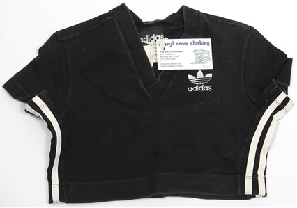 Sheryl Crow Worn Crop Top Athletic Shirt