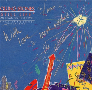 Keith Richards Signed “Still Life Album (Beckett)