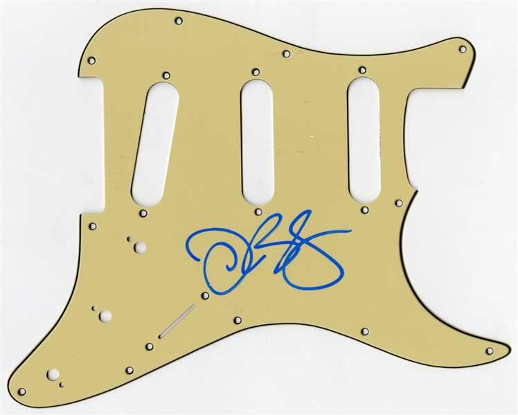 Jon Bon Jovi Signed Pickguard