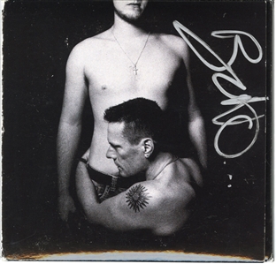 U2 Bono Signed “Songs of Innocence" CD Cover