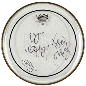 D12 Band Signed Drumhead with Eminem