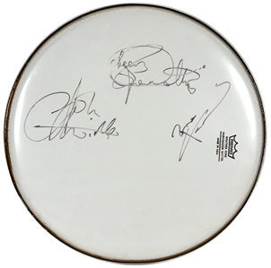 The Who Signed Drumhead (REAL)