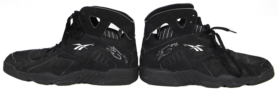 Shaquille ONeal Mid 1990s Orlando Magic Game-Used & Signed Shoes
