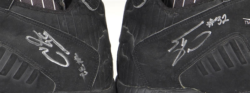 Shaquille O'Neal Mid 1990s Orlando Magic Game-Used & Signed Shoes