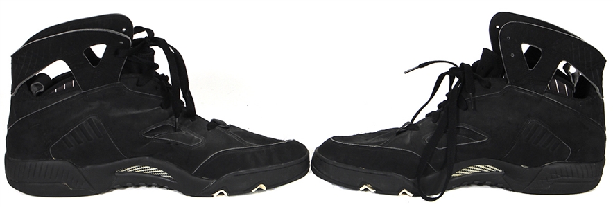 Shaquille O'Neal Mid 1990s Orlando Magic Game-Used & Signed Shoes