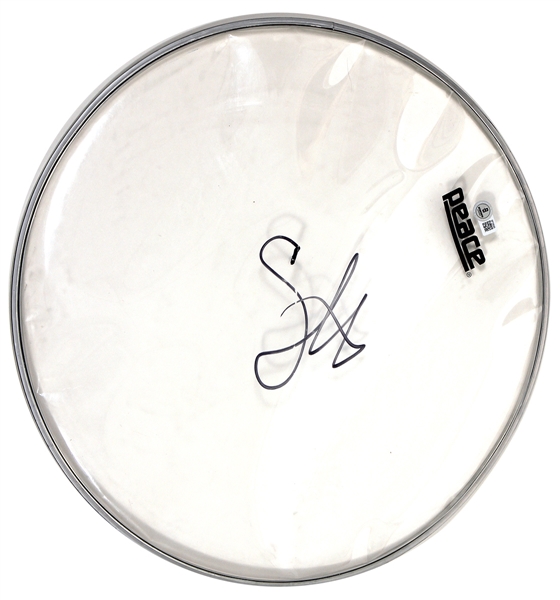 Stewart Copeland Signed Drumhead (Beckett)