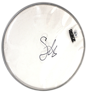 Stewart Copeland Signed Drumhead (Beckett)