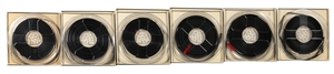 “Elvis Presley Special” Audio Tapes (Circa 1981, Six #’d 1-6) William B. Tanner Studio (Memphis, Tennessee