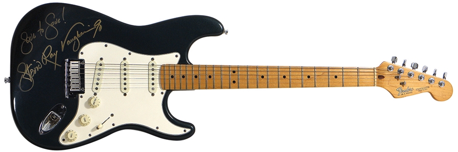 Stevie Ray Vaughan Signed “Soul to Soul" Fender Stratocaster Electric Guitar