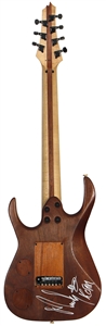 James “Munky Shaffer Signed Custom Stephen McSwain “Monkey Guitar
