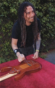 James “Munky Shaffer Signed Custom Stephen McSwain “Monkey Guitar