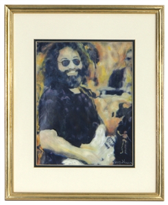 Jerry Garcia Color Giclee Signed by Artist Doug Johnson