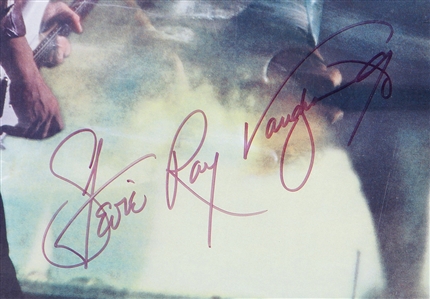 Stevie Ray Vaughan Signed “Couldn't Stand the Weather Album