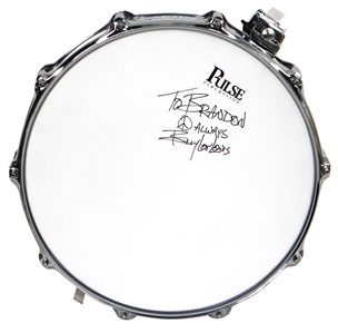 Billy Lee Lewis Signed Snare Drum