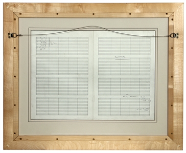Paul McCartney and George Martin Signed and Numbered “Yesterday Lithograph (109/500)