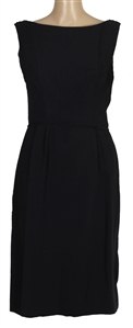 Marilyn Monroe Owned & Worn Black Sleeveless Cocktail Dress