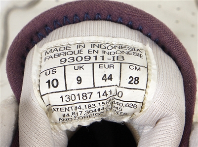 1991-1995 Kenny Anderson Signed & Game Worn Sneaker