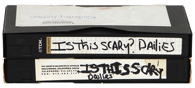 Michael Jackson Unreleased & Unedited “Is This Scary Dailies" VHS Footage