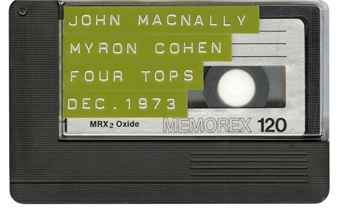 John MacNally, Myron Cohen & The Four Tops December 1973 120 Minute Concert Audio Tape