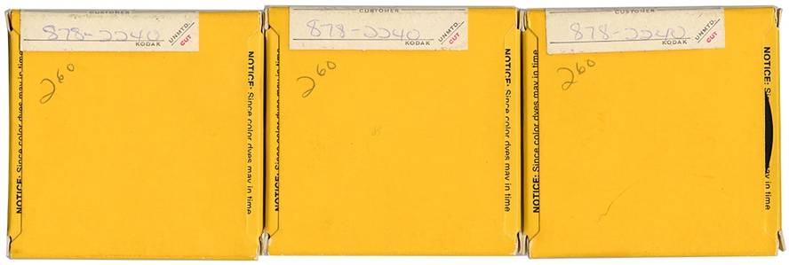 Liberace Original Unreleased 1970's Concert 8 MM Master Video Reels (3) With February 1975 Hilton Las Vegas Concert 120 Minute Audio Tape & June 1973 Concert 120 Minute Audio Tape