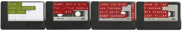 Leslie Uggams, Bobby Darin, Leroy Van Dyke & Sons of the Pioneers Original 60-120 Minute Concert Audio Tapes Circa 1973-1976