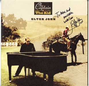 Elton John Signed “The Captain & The Kid" Album (Maxim Langstaff Collection)