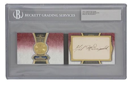 2012 Topps Five Star Gil McDougald Autograph Card (Beckett Encapsulated)