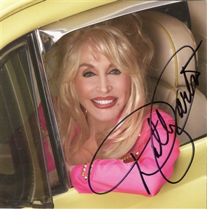 Dolly Parton Signed CD Cover