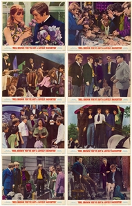 “Mrs Brown Youve Got a Lovely Daughter" Set of 8 Original Movie Lobby Cards