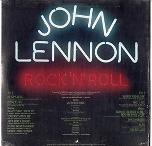 John Lennon “Rock N' Roll Sealed Album