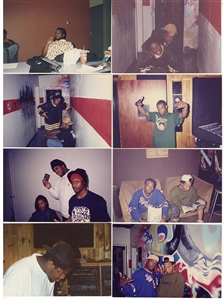 Group of 34 Original Snapshots Of Nas, Wu-Tang Clan, Mobb Deep & More!